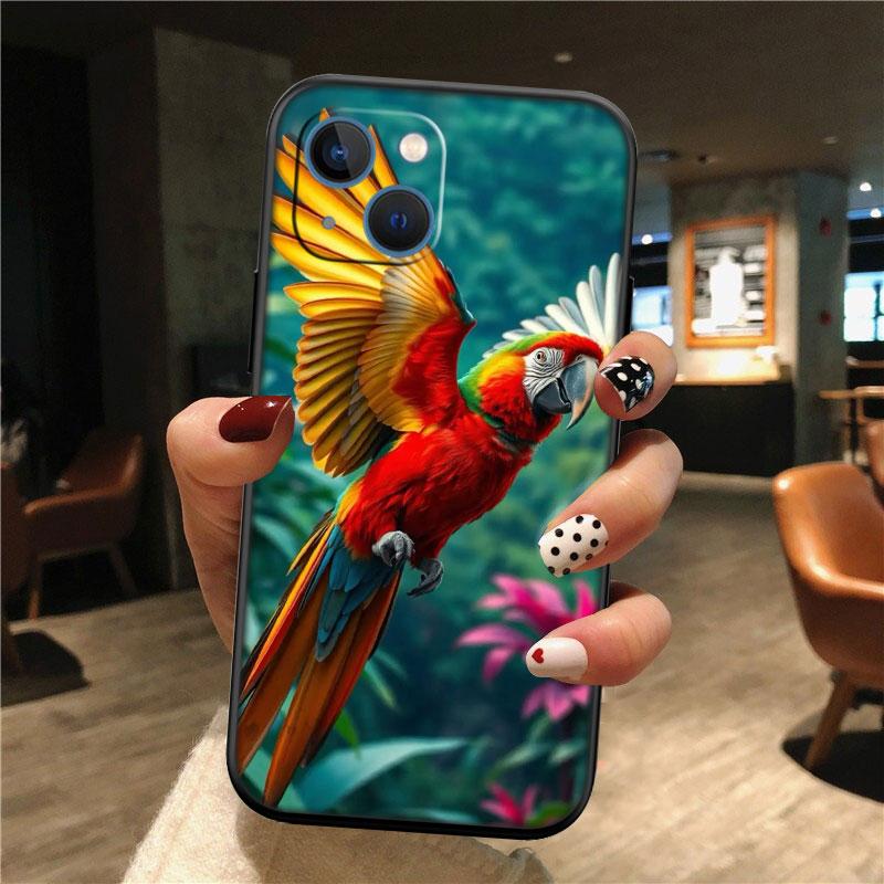 Чехол для телефона с рисунком попугая для OPPO A40 A60 A80 A15 A16 A16K A12 A17 A17K A54 A54S A53 A53S A55 A56 A57 A98 F23
