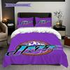 Utah Jazz Basketball Spirit Mountain Pride Three-piece set(1 * duvet cover + 2 * pillowcase, without core)Christmas birthday gift
