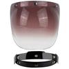 Retro Helmet Bubble Goggles 3/4 Helmet Wave Goggles Half Helmet Windproof Universal Transparent Lens Sunglasses