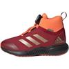 Fortatrail X Boa Comfortable Versatile Non-Slip Durable High-Top Kids Casual Shoes Kids Casual Shoes Red Orange G27197
