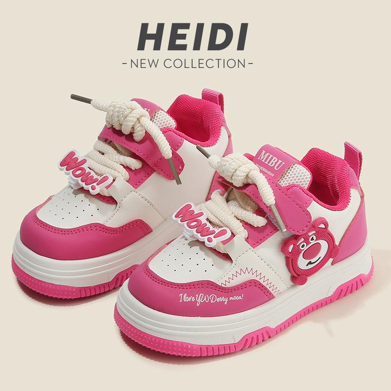 Children Cartoon Sports Shoes for Girls and Boys Soft Sole Casual Sneakers Lightweight Spring Autumn
