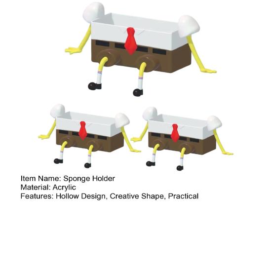 1/3 шт. кухонная раковина, держатель для губки, сливная полка, полый дизайн, простая в установке, вентилируемая самоосушающаяся губка, блюдо, украшение для кухни