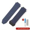 For Hublot Yubo High Quality Silicone Waterproof Watch Strap Classic Fusion Big Bang Rubber Men's 26*19mm 24*17mm Accessories
