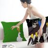 Cartoon The S-Simpsons Cushion Cover Pillow Cover Decor Pillowcase Printed Cushion Case For Couch