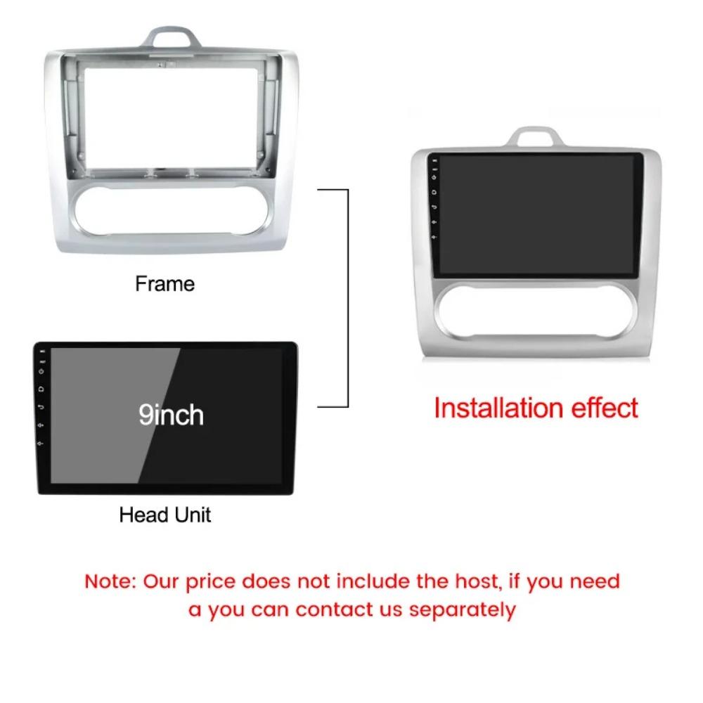 9-дюймовый автомобильный Android для Ford Focus 2 S-Max для панели медиаплеера, монтажного кронштейна для радиоприемника, комплекта рамок, рамок, кромок рамок