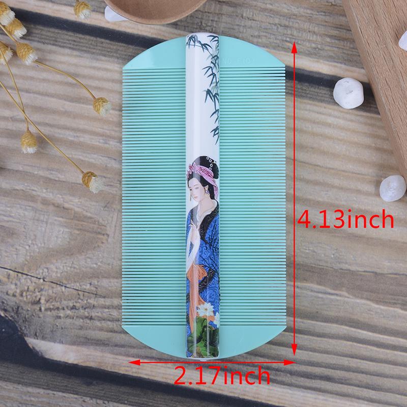 1 шт. Инструменты для укладки, расческа для удаления вшей, решетка для шифрования, обе стороны, щетка для ухода за волосами от перхоти