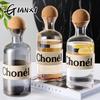 Simple Water Bottle High Temperature Cork/Anti-Binding Design Cold Kettle Home Light Luxury Glass Cold Kettle