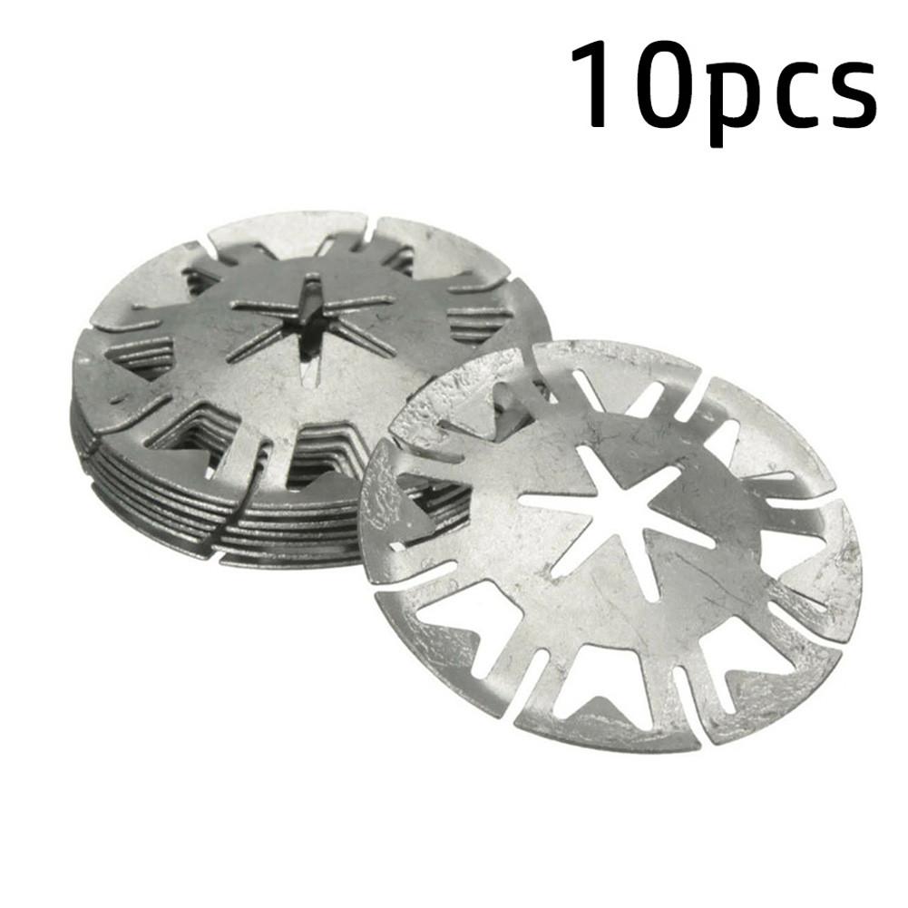 10x для Ford Undertray Exhaust Heat Shield Metal Spring Washer Fixing Clip Gay 30Mm Изолирующий МЕТАЛЛИЧЕСКИЙ ЗАЖИМ Car Parts Ready Stock