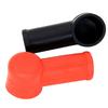 2Pcs Rubber Car Motorcycles Battery Negative Positive Terminal Cover Cap Boot