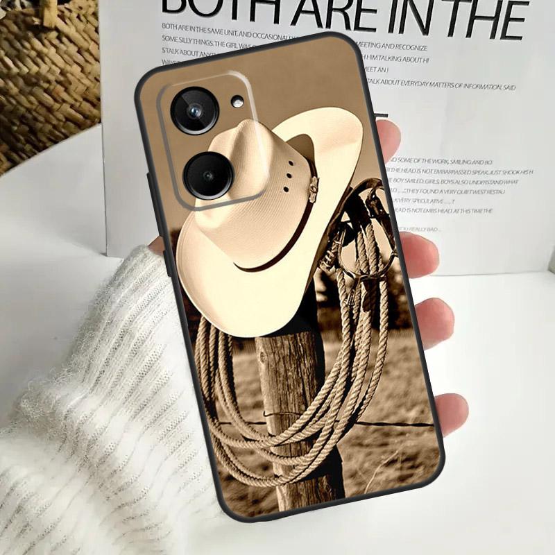 Extreme Sport Rodeo Cowboy For Realme 12 Pro Plus 11 10 9 C67 C55 C53 C35 C33 C30 C25s C21Y C15 GT3 GT5 GT Neo 5 Case