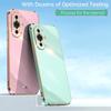For Huawei Nova 12s 12 S Nova12s FOA-LX9 Case Soft Silicone Back Cover 6D Electroplating Phone Case
