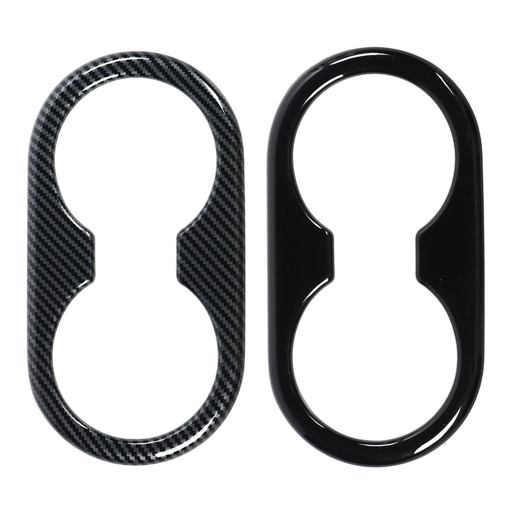 Крышка держателя стакана для воды на заднем сиденье, декоративная крышка держателя стакана, замена для Tesla Model 3 Y 2022