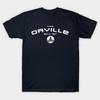 Мужская черная футболка с принтом U.S.S. Бумага для термопереноса Orville No-Cut Печать на хлопковой футболке