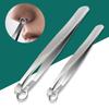 Nose Hair Trimming Tweezers Nose Trimmer Tweezer Round Tip Perfect Steel Nose Hair Removal Trimming Nose