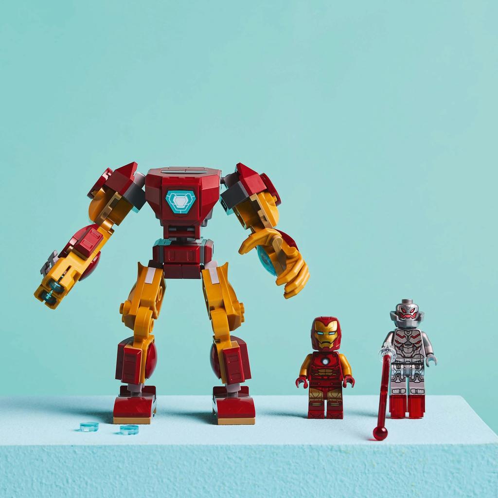 LEGO Marvel Iron Man Mecha Ultron игрушка подарок на день рождения блок образовательный мальчики девочки дети 6 лет 7 лет 8 лет Marvel Goods фигурка