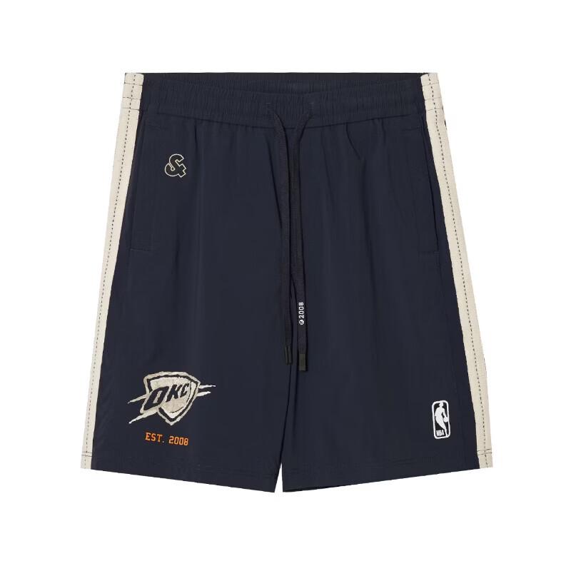 Мужские шорты Jack & Jones с графическим принтом NBA Thunder