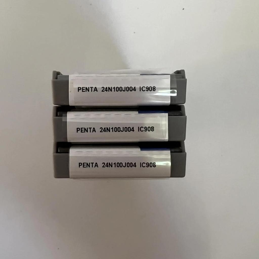 ISCAR / PENTA 24N100J004 IC908 /Industrial Indexable Carbide Inserts 5 PCS