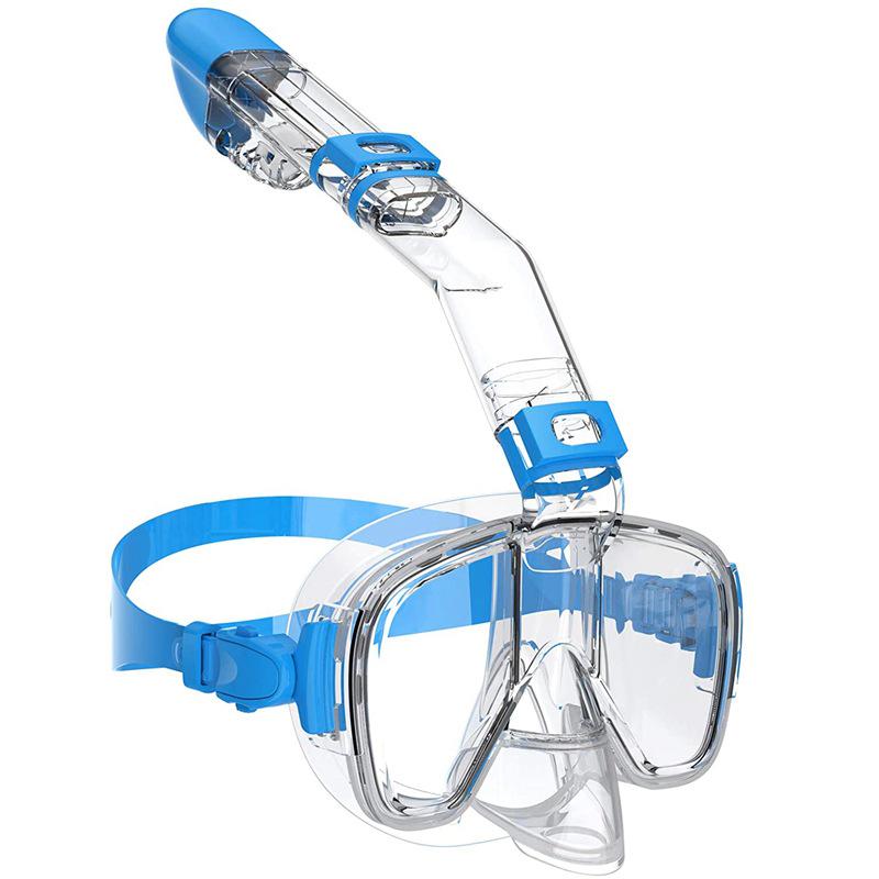 Waterproof Anti-Fog Detachable Diving Mask with Nose Breathing