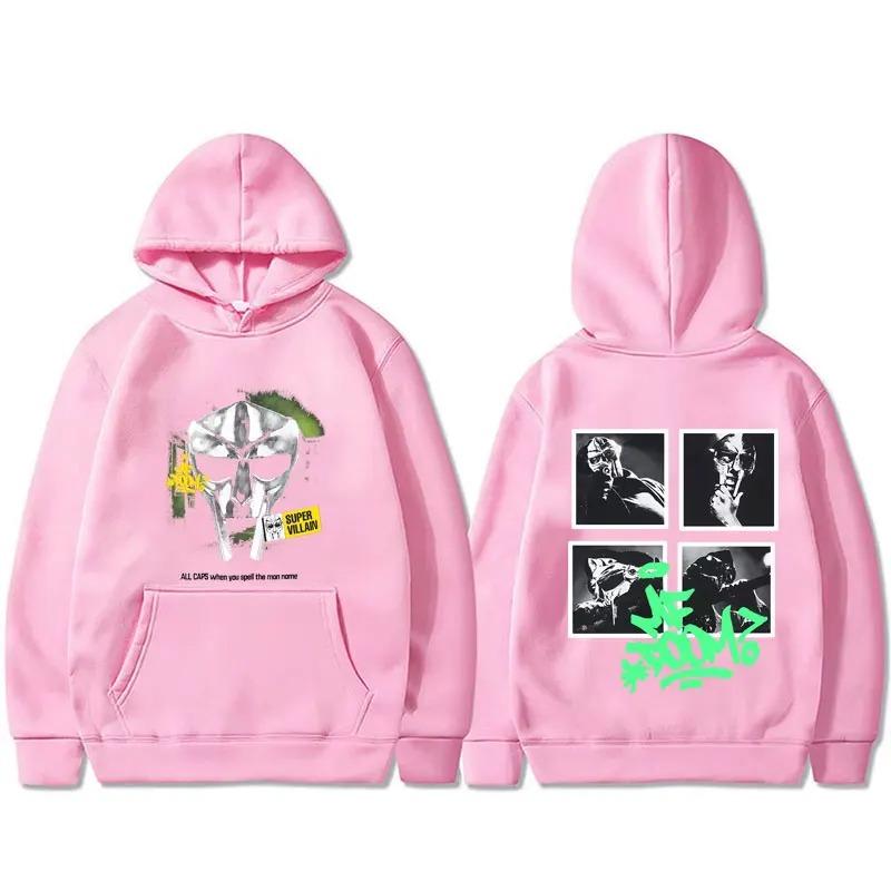 Limited Rapper Mf Doom Madvillainy The Illest Villain Graphic Hoodie Men Women Hip Hop Oversized Streetwear Pullover Tracksuit Female Male Clothing
