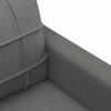 Vidaxl Sofa 3-Osobowa, Ciemnoszara, 180 Cm, Tapicerowana Tkaniną