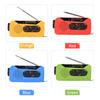 Wind Up Solar Radio Emergency Solar Radio Crank Powered Radio with Rechargeable Battery SOS Alarm AM/FM/WB Bright Flashlight Headphone Jack USB Port