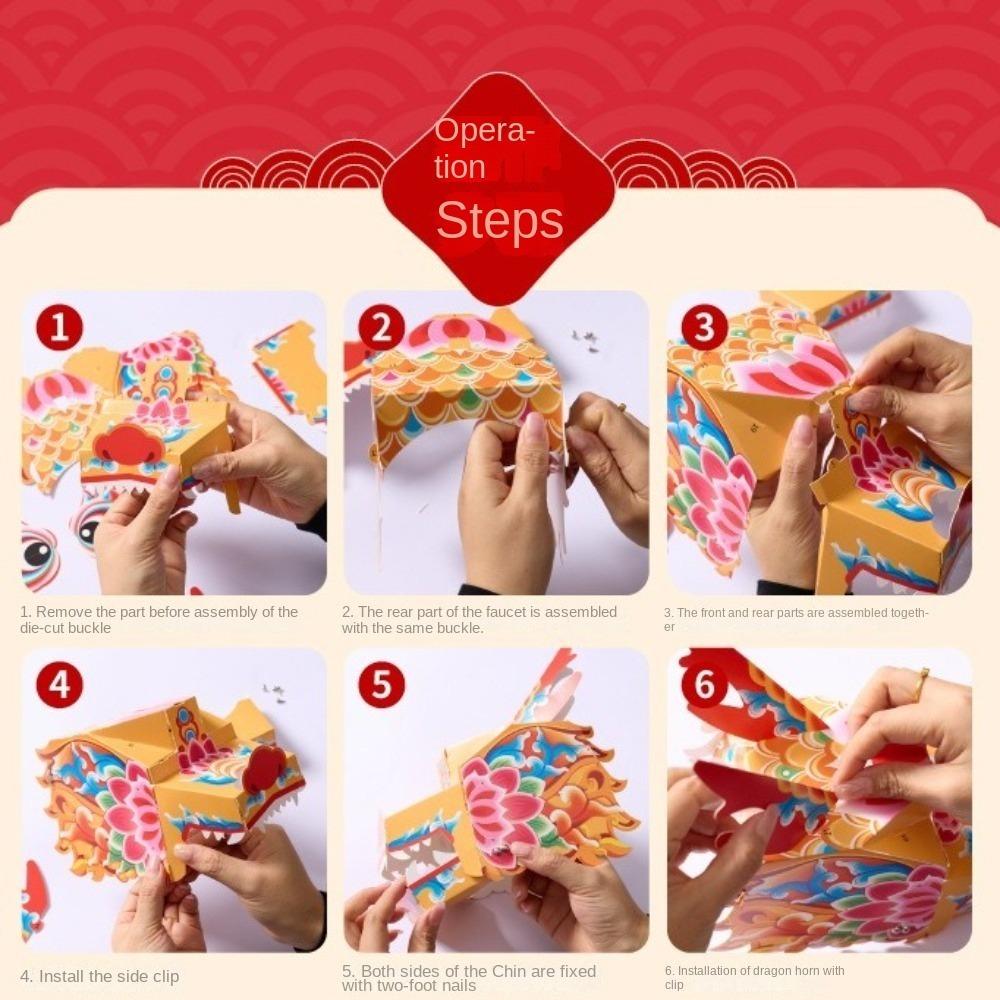 Фонарь Дракона в Китайском Стиле Летающий Фонарь Праздника Середины Осени Портативный Фонарь Дракона Детский