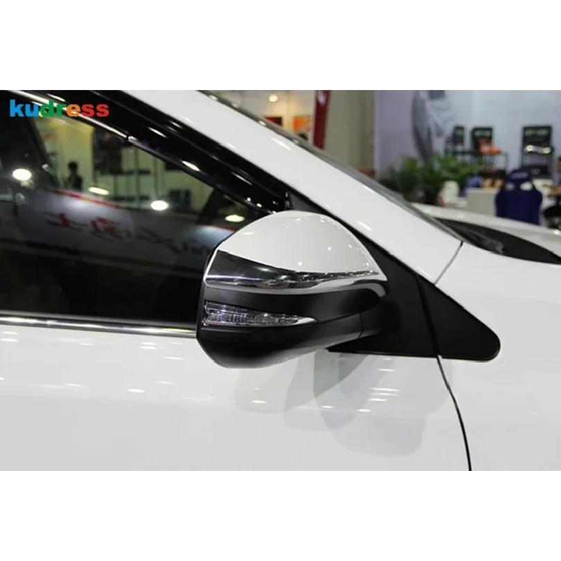 For Toyota RAV4 RAV 4 2013 2014 2015 2016 2017 2018  Chrome Car Side Door Rearview Mirror Cover Trim Molding Strip Accessories