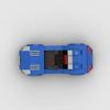 MOC Скоростной Автомобиль Супер Гонка Отличный Транспорт Модель Строительный Блок Гонки Ралли Спорт Кирпич Детская Игрушка Рождественский Подарок Город Технический