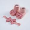 Cotton Newborn Baby Socks and Hair Band Set Ribbon Bow Headband for Baby Girls Breathable Socks Babies Accessories
