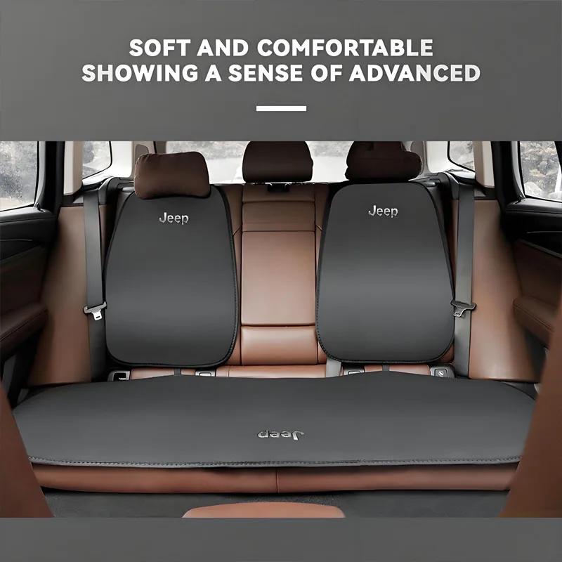 Для Jeep Flax Чехол на сиденье автомобиля Подушка-подкладка на спинку Сиденье-подушка Для Jeep Wrangler Rubicon Renegade Compass Grand Cherokee Patriot Liber