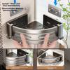 Baihan Suction Cup No-Drill Bathroom Storage Rack Corner Shelf Hanging Rack for Toilet Washroom
