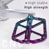 KRSEC VS Bicycle Pedal Aluminum alloy Ultralight Seal 3 Bearing MTB Bicycle Pedals Accessories Mountain Road Bike Bearing Pedal
