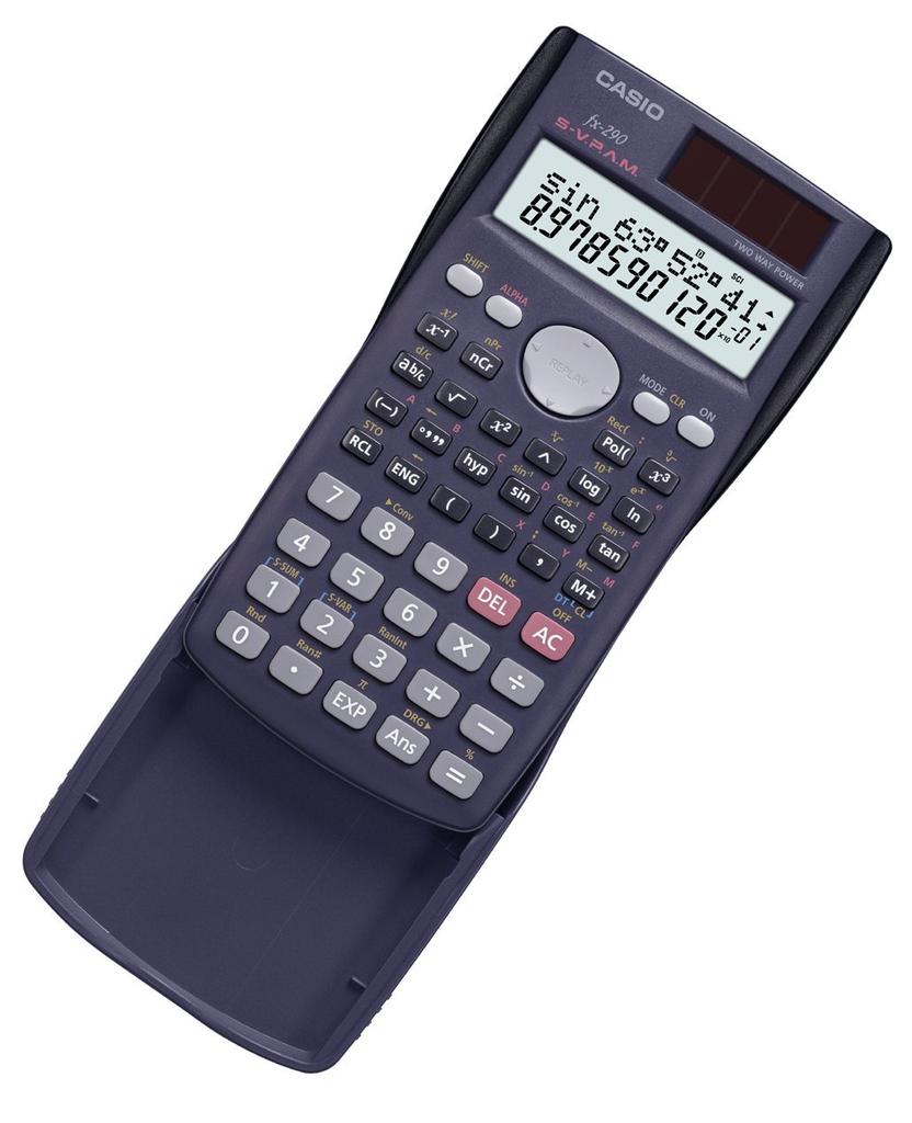 Casio Дисплей научного калькулятора 199 2-значных функций/функций fx-290-N