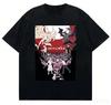 2026 Devilman Crybaby Акира и Рё Винтажная стираная футболка с принтом аниме Оверсайз хлопковая футболка с коротким рукавом для мужчин женщин фанатов