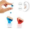 2023 Portable Invisible Hearing Aid Adjustable Wireless Digital Mini Hearing Aids Rechargeable Sound Amplifier for Hearing Deaf People