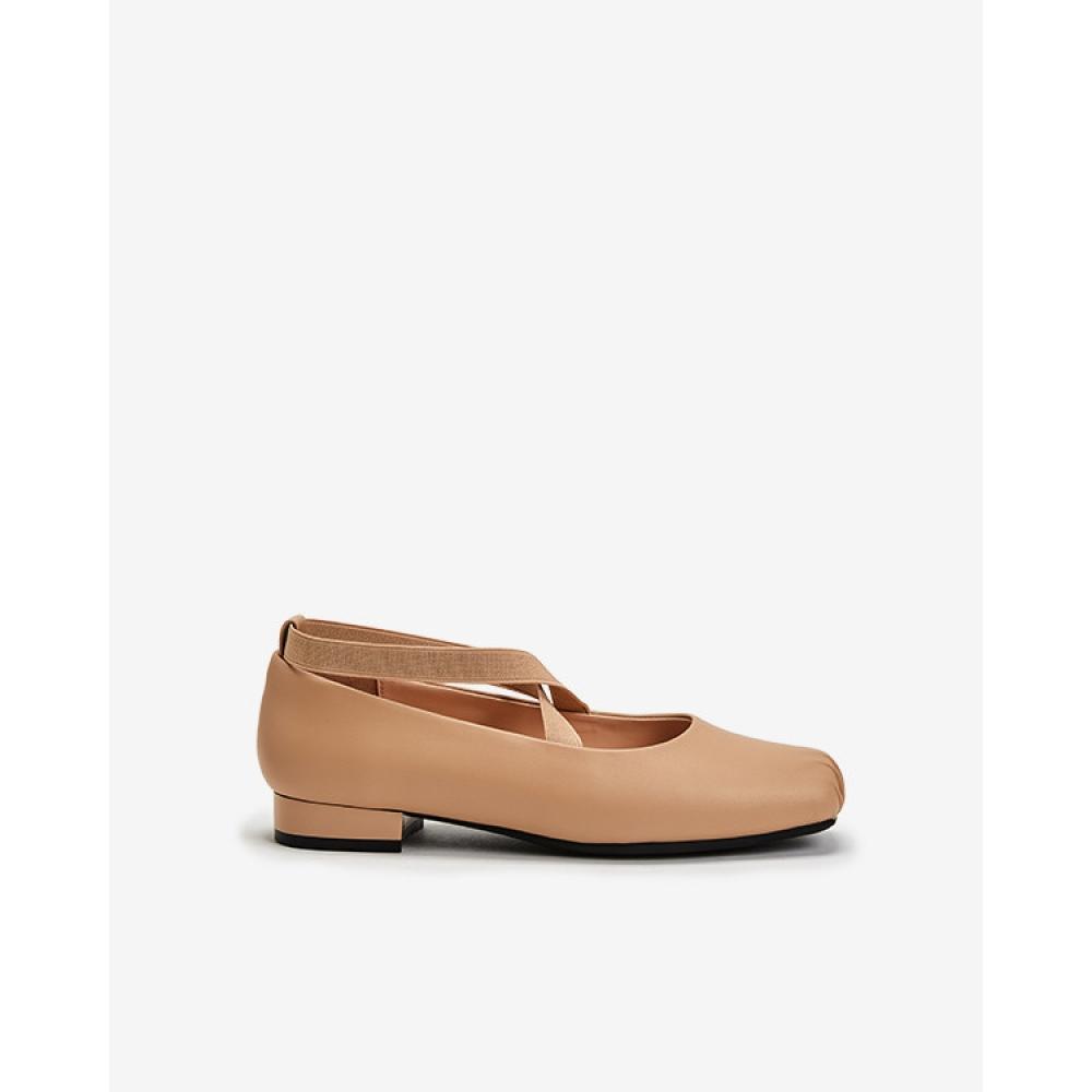 Simplet By ESquire Simple Women S Elodie Banding Flat ShoeS Beige