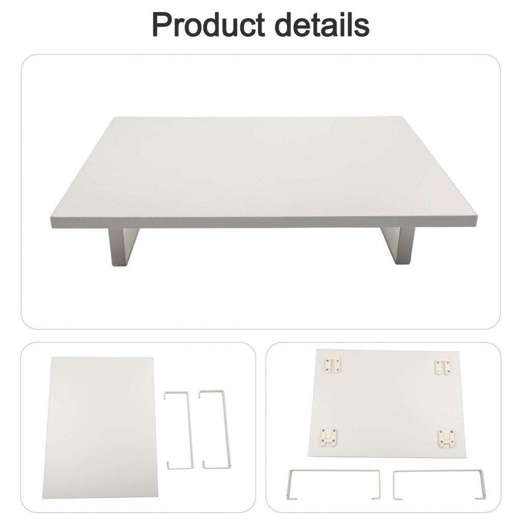 Стойка для микроволновой печи Металл Дерево Кухонная подставка 30x40см Черный Белый Желтый