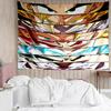 1PC Goku Anime K-pop music group Tapestry Accessories for Bedroom,Livingroom, dormitory Room Wall Decor Fan Birthday Gifts