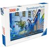 Ravensburger - Puzzle Adulte 3000 pieces - Le Maroc en bleu -des 14 ans - Puzzle de qualité supérieure fabriqué en Europe-12001893