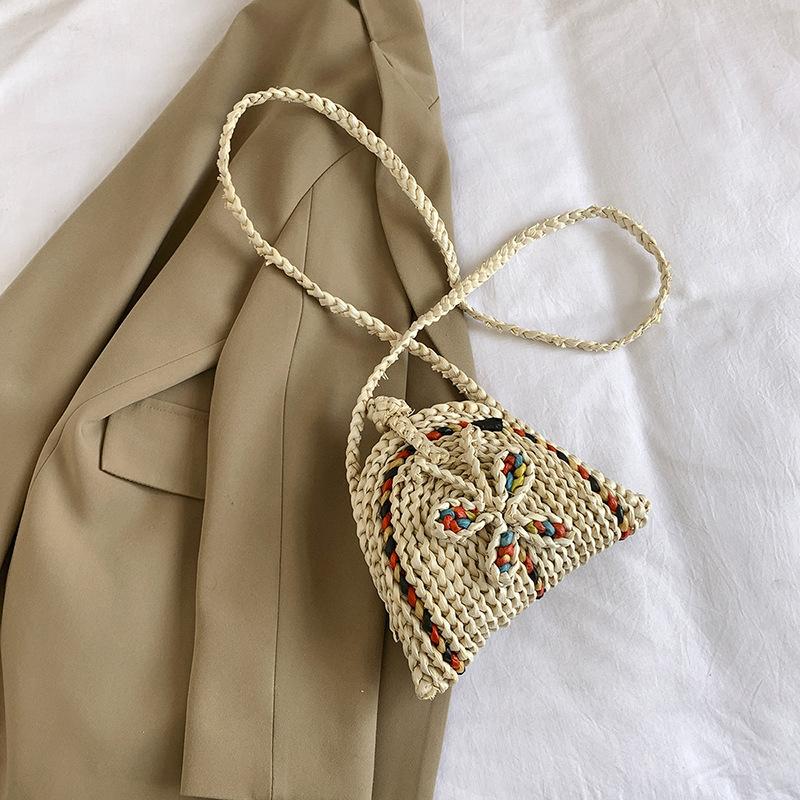 Уникальный нишевый дизайн, новая женская популярная личность, красивая тканая сумка-мессенджер, повседневная сумка-ракушка