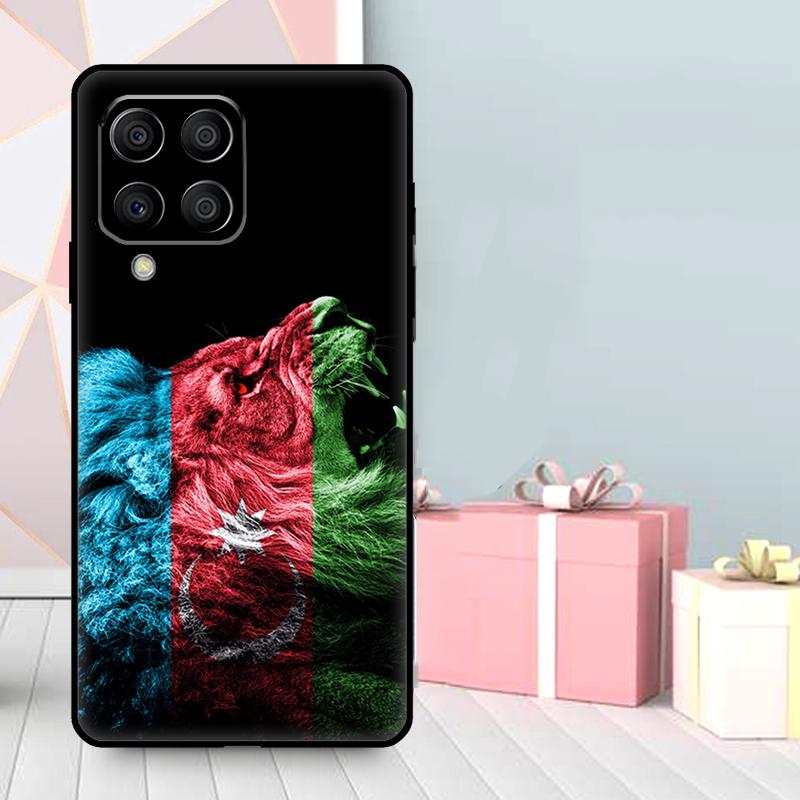 Чехол с флагом Бута Азербайджана для Samsung Galaxy M36 M12 M52 M06 M16 M56 M33 M15 M55 M31 M13 M14 M53 M32 M35 M34 M54