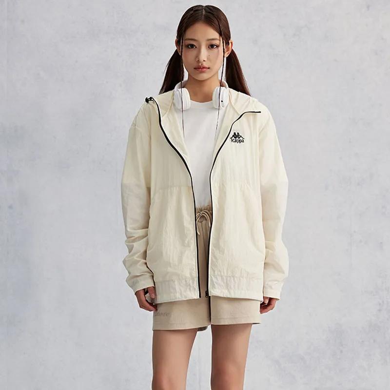 Kappa SS24 Sun Protection Clothing , Summer Unisex White (Unisex) Sun Protection Clothing K0EX2FJ01V 0111