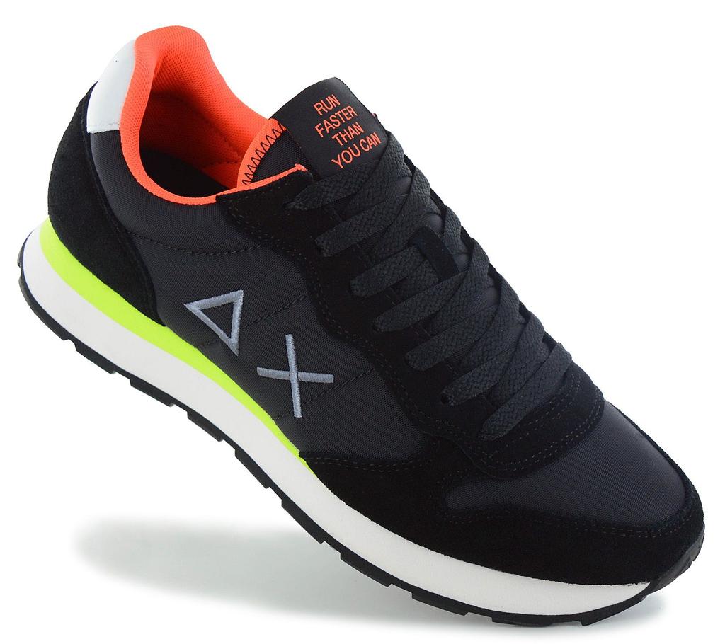 Sun68 Tom Fluo - Мужские Кроссовки Обувь Черный Z36102-11 ОРИГИНАЛ