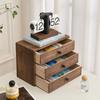 Ретро Многослойный Деревянный Ящик для Хранения - Органайзер для Ящиков для Косметики, Ювелирных Изделий, Документов формата А4