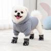 4Pcs Anti-slip Winter Dog Shoes Warm Pet Snow Boots Fashion Pet Shoes  for Small Medium Dog