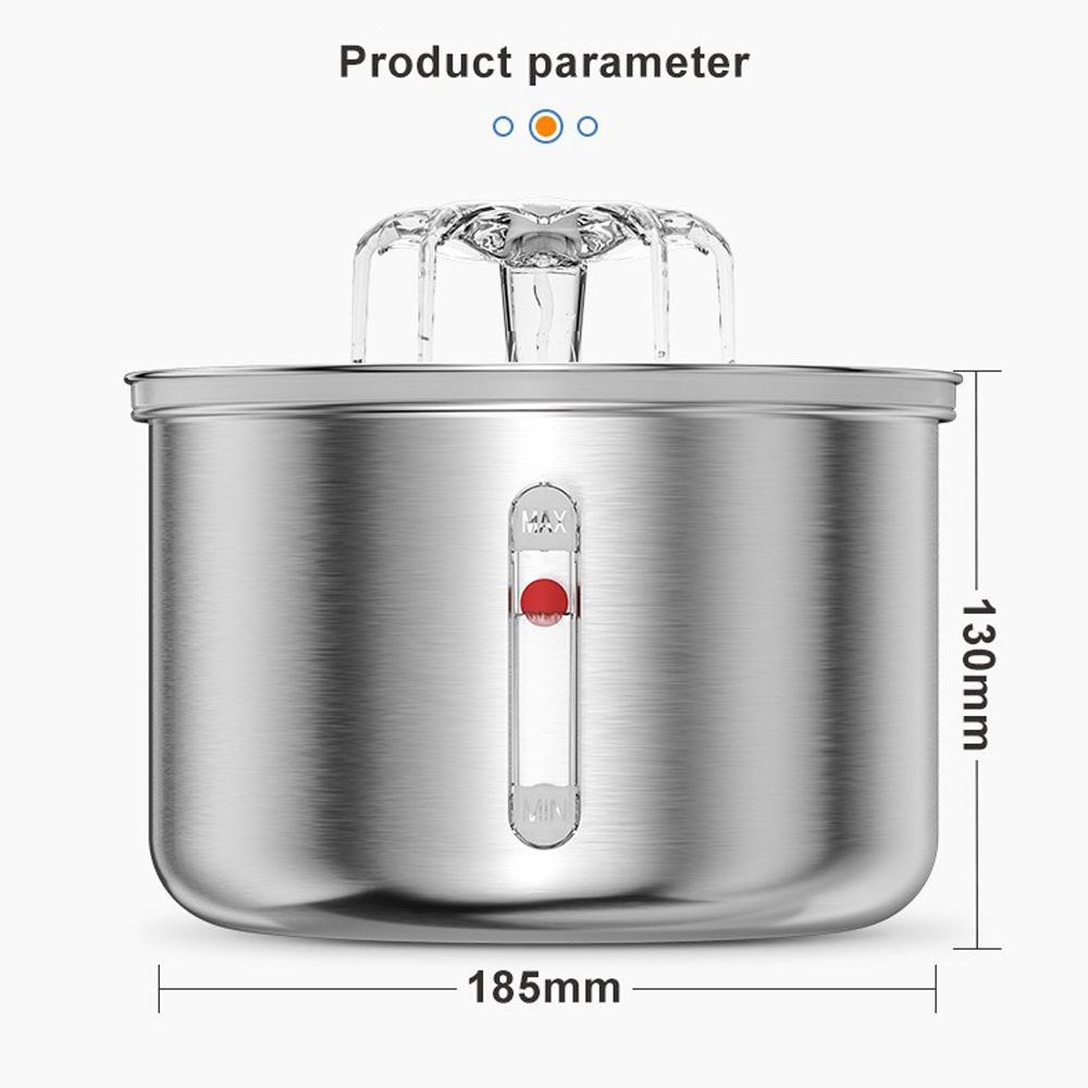 Cat Fountain Made Ultra Quiet Drinking Fountain for Cats