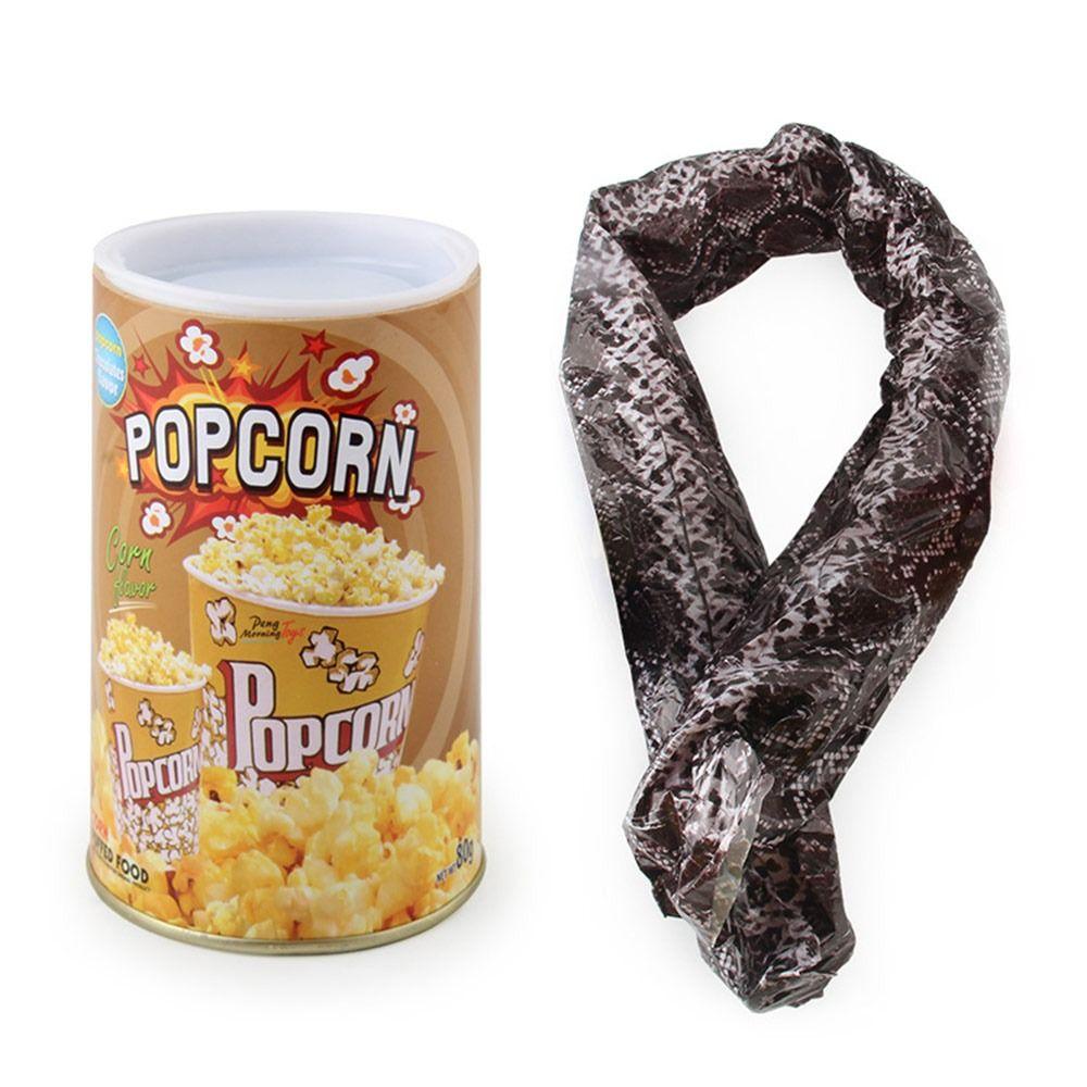 Fun Toys April's Fool Day Snake Tricks Chips Cans Snake Novelty Funny Toy Magic Potato Chips Cans