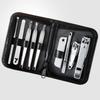 777 Three Seven Silver Nail Clippers 9 Pieces Beauty Set TS-805C Made In Korea