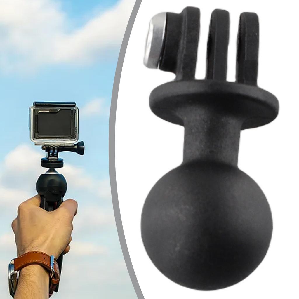 For Go Pro Hero Series Action Camera Tripod Ball Head Adapter ABSPlastic Mount