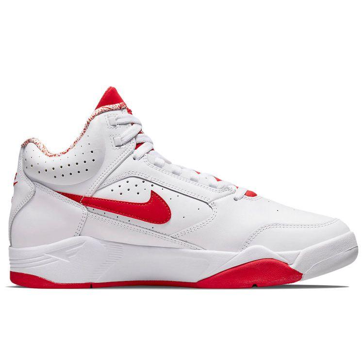 Nike Air Flight Lite Mid Мужские Белый Университетский Красный DJ2518-101